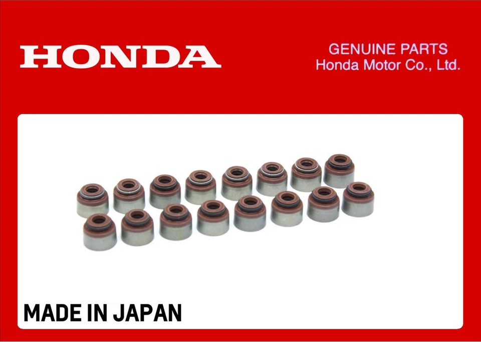 GENUINE HONDA VALVE STEM SEALS D16 B16A B18C K20A K20Z H22A F20C - Image 1 of 1