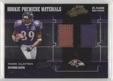 2005 Playoff Absolute Memorabilia Rookie Premiere Materials /750 Mark Clayton