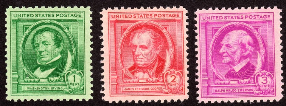 Scott #859-860-861 Irving Cooper Emerson - MNH - Image 1 of 1