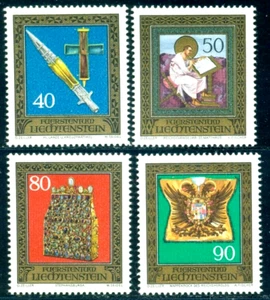 1977 Hofburg Treasury,Imperial Jewel,St Matthew,Holy Lance,Liechtenstein,673,MNH - Picture 1 of 1