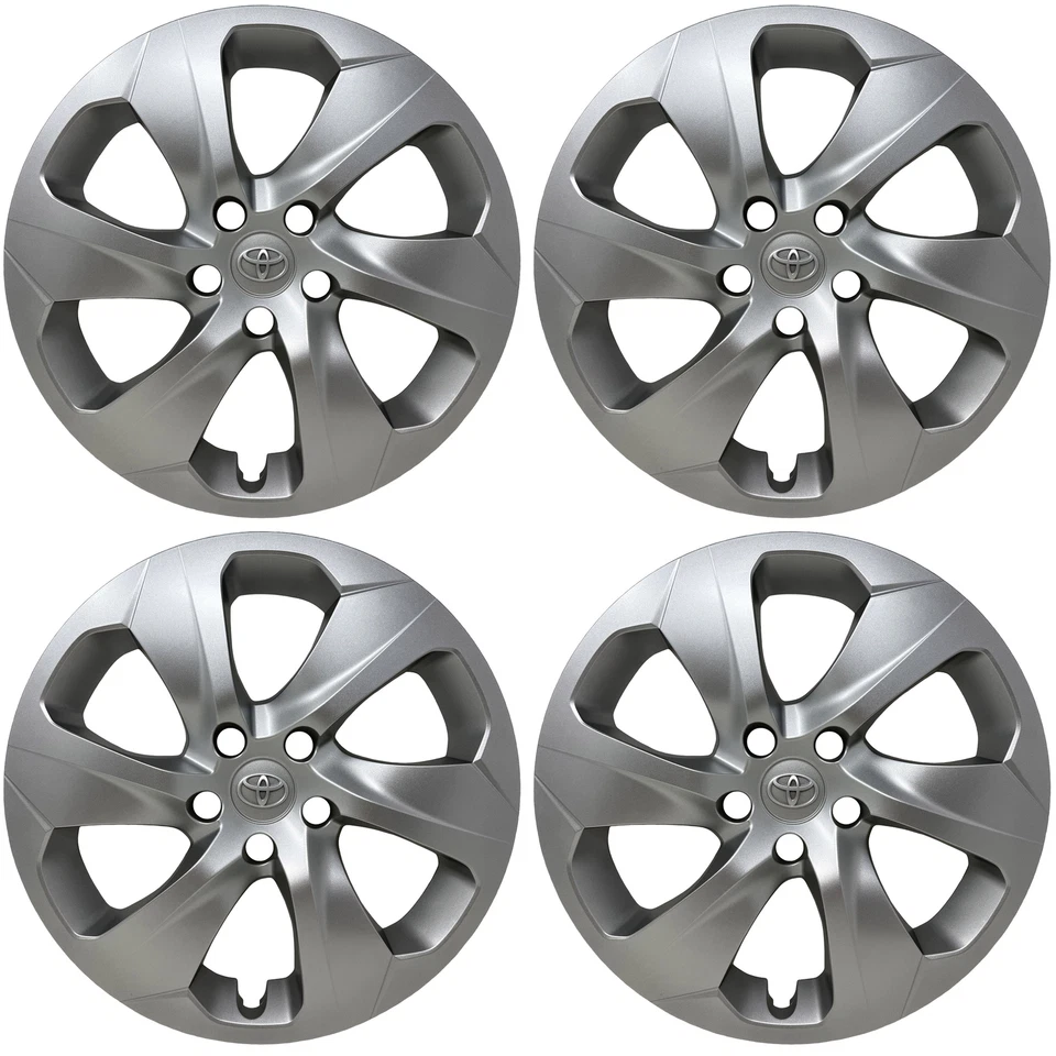 Tapacubos para Toyota Rav4 2019-2025 nuevo genuino OEM juego de fábrica 17 pulgadas 61186 Foto 1 de 4