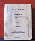 1963 Constitution of the Brotherhood of Locomotive Firemen & Enginemen- Railroad
