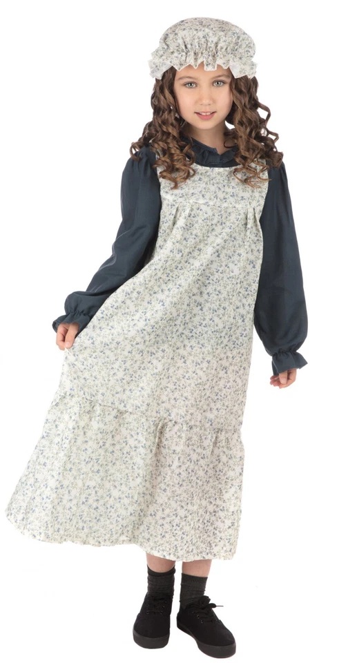 Niñas Pobre Victoriano Erizo Británico Inglés Escuela Criada Disfraz 4-14 Foto 1 de 1