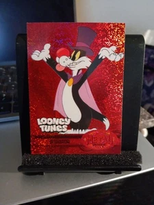 2024 Fleer Retro Looney Tunes Sylvester #'d/299 Metal Universe Red Parallel  - Picture 1 of 5