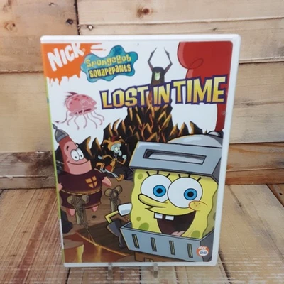 SpongeBob SquarePants Lost In Time DVD Used Nickelodeon Kids Animation - Image 1 of 4