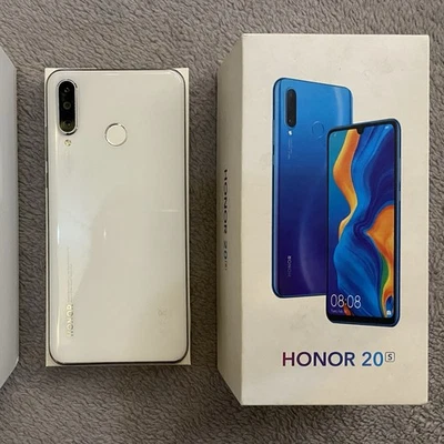 WiE NEU & OVP ! HUAWEi HONOR 20S 128GB 6GB RAM 6.26 ZOLL WEiẞ ! TOP ZUSTAND - Bild 1 von 4