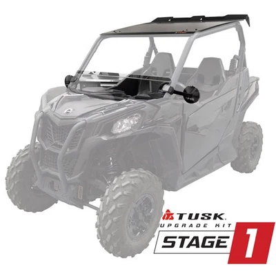 Tusk Stg 1 Body Kit Windshield Mirrors Roof for CAN-AM MAVERICK SPORT TRAIL - Image 1 of 4