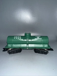 Vintage Marx O Gauge CSOX 2532 Tanker Train Car 8 wheel Tin Bottom No Box - C - Picture 1 of 6