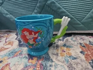 Disney Princess The Little Mermaid Ariel & Her Dinglehopper Hair Brush 20oz Mug - Picture 1 of 1