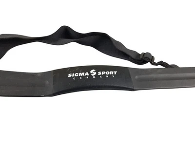 Transmisor de frecuencia cardíaca analógico Sigma Chest Belt usado - Imagen 1 de 2