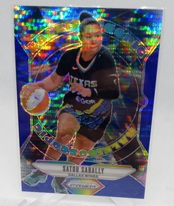 2024 Panini Prizm WNBA - Kaleidoscopic Satou Sabally #11 Blue Pulsar Prizm /199 - Picture 1 of 2