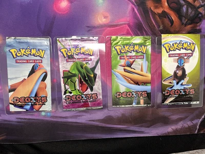 EX Deoxys Art Set EMPTY Pokemon Pack Wrapper OPENED NO CARDS - Image 1 of 2