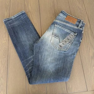 BKE Buckle Jeans Alec Straight Herren 33x32 Mid Wash Blau Premium Stretch Denim - Bild 1 von 15
