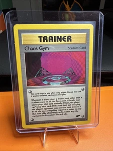 Pokemon TCG Chaos Gym 102/132 Gym Challenge Regular LP Free Shipping! - Picture 1 of 11