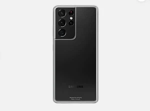 XQISIT S21 ULTRA Displayschutzfolie und durchsichtige geschmeidige Hülle zum Umhängen - Bild 1 von 3