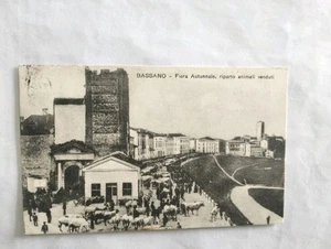 BASSANO Vicenza - Fiera Autunnale, riparto animali venduti fp v.ta 1917 - Foto 1 di 2