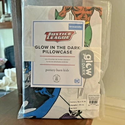 Pottery Barn Batman Marvel Vengador Liga de la Justicia Vacaciones Niño Funda de Almohada Regalo Foto 1 de 3