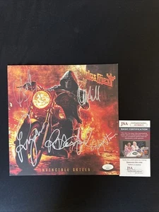 Judas Priest JSA signed Autogramm Album Schallplatte Vinyl unsichtbares Schild Lithographie - Bild 1 von 6
