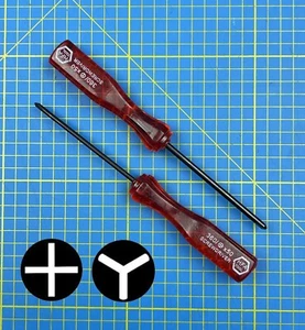 Tri Wing cross screwdriver for DS DSi GameBoy Wii Nintendo tool GBA SP 3DS XL U - Picture 1 of 3