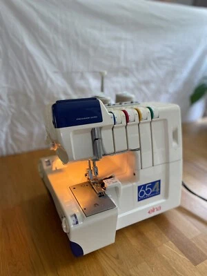 ELNA 654 OVERLOCKER MACHINE - Image 1 of 4