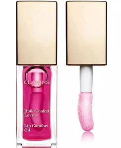 ~ Clarins Paris 02 Rasberry Lip Comfort Oil 0,1 fl oz nuovo senza scatola - spedizione gratuita! ~ - Foto 1 di 2