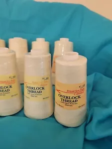 Overlock thread cones of 3,000 yards each,Priced Sew Right Collection,1Pack Of 4 - Picture 1 of 9