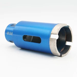 Broca de diamante Ø38 mm broca de núcleo broca para azulejos para amoladora angular M14 - Imagen 1 de 1