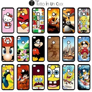 Custodia cover TPU GEL per Huawei P8 Lite 2017 -SB nera Design _320_339 - Foto 1 di 19