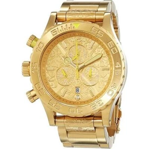 Nixon NIXON watch 42-20 CHRONO gold A037-1902 A0371902 - Picture 1 of 3