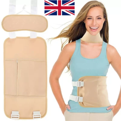 HARDWORK-BEE Castor Oil Pack Castor Oil Pack Wrap Kit Organic Castor Oil Compression Wrap UK