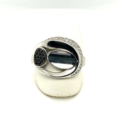 Damen Ring mit Zirkonia Steinen 925 Sterling Silber - Bild 1 von 2