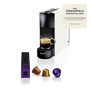 Cafetera Krups XN1101 Essenza Mini Nespresso máquina expendedora de cápsulas blanca - Imagen 1 de 11