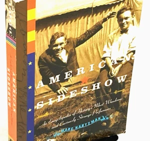 Preowned AMERICAN SIDESHOW, ENCYCLOPEDIC, HARTZMAN, PAPERBACK ,VERY GOOD - Picture 1 of 4