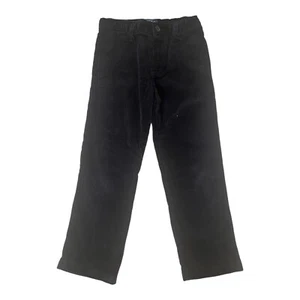 New Polo Ralph Lauren Black Corduroy Pants Dressy Boys Size 5 - Picture 1 of 6