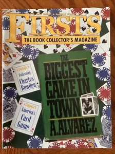 Firsts Magazine Book Collecting May 2006 Charles Bowden and Poker Books - Imagen 1 de 2