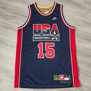 Authentic MAGIC JOHNSON 1992 Dream Team Jersey Large 44 Nike Throwback Lakers - Picture 1 of 10