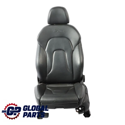 Audi A5 8T Sportback Sport Seat Front Left N/S-Line Leather Soul Black Foto 1 de 4