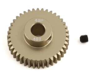 ProTek RC 48P Lightweight Hard Anodized Aluminum Pinion Gear (5.0mm Bore) (40T) - Picture 1 of 1