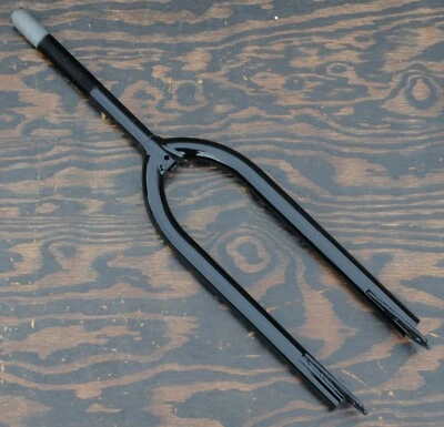 Black 26" Cruiser Bike Tube FORK 1" Vintage Chopper Bicycle BMX Beach Lowrider - Image 1 of 4