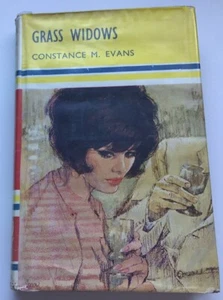 GRASS WIDOWS: Constance M. Evans (Mills & Boon HC 1965) can she remain faithful? - Picture 1 of 12