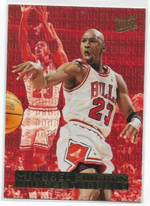 Michael Jordan 1996 1996-1997 Ultra Double Trouble Card #3 - Picture 1 of 1