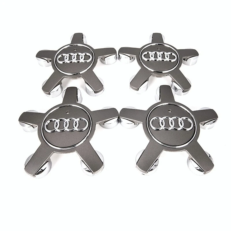 Fit Audi Center Cap Hubcap Q5 4F0601165N A3 A4 A5 A6 A7 A8 S5 R8 TT Wheel 07-17 - Image 1 of 4