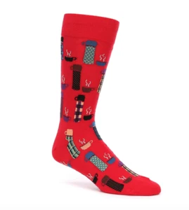 Hot Sox L61423 Men's Red Thermos Crew Socks Sz 10-13 - Picture 1 of 1