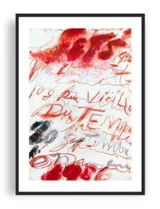 Cy Twombly - Exhibition Poster, Yvon Lambert Gallery 1986, Abstract Giclee Print - Picture 1 of 12