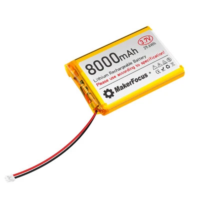 126090 Li-Ion Akku accu Batterie LiPo Batterie 8000mAh 3,7V 29,6Wh PCB STECKER - Bild 1 von 4