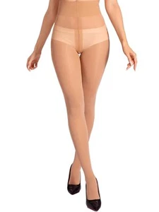 Unbelievable Durability Tights Rip Resistant Pantyhose 40D Semi Sheer High Wa... - Picture 1 of 7