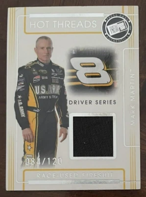 MARK MARTIN - 2008 Press Pass Premium - Hot Threads Drivers - HTD-13 - 084/120 - Image 1 of 2