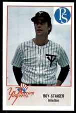 1978 Cramer Minor League Roy Staiger Tacoma Yankees #23