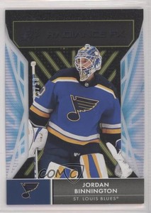 2021-22 SPx Radiance F/X Gold /50 Jordan Binnington #RFX-50