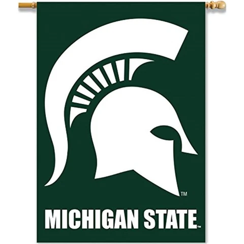 Michigan State Spartans 2-sided Premium 28" X 40" Banner Cover